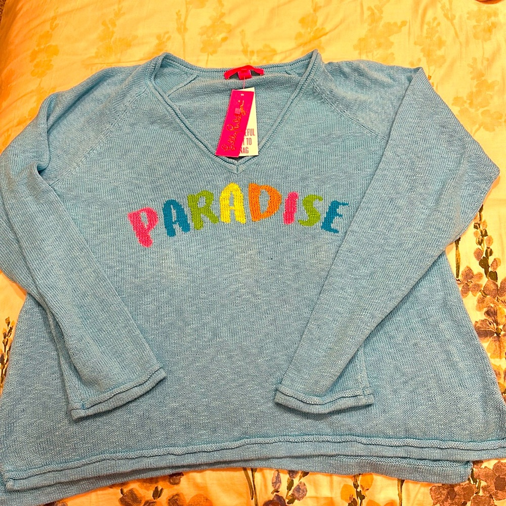 Lilly Pulitzer summer sweater - XL